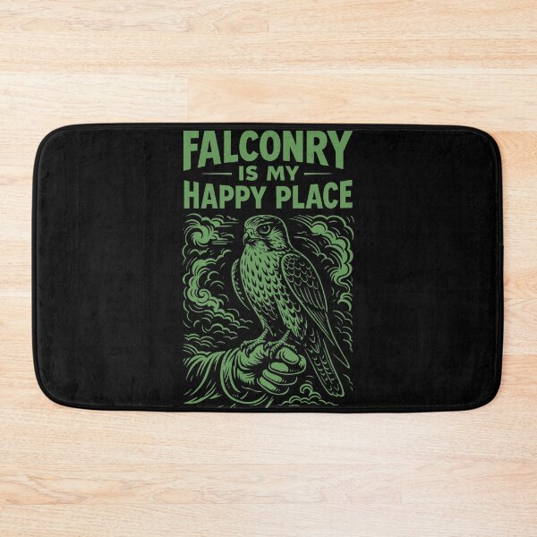 Item preview, Falconry Is My Happy Place Peregrine Hawk designed and sold by LuminOrb.