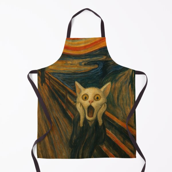 Item preview, The Meowscream: Expressionist Cat Chaos designed and sold by Ocelot-T.
