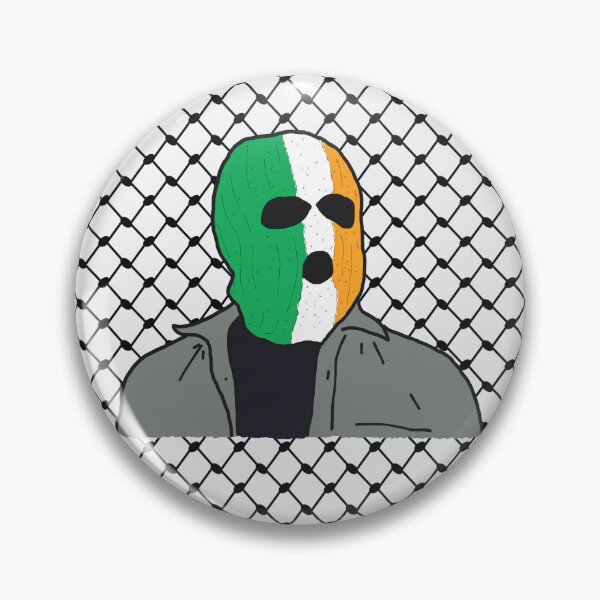 Item preview, Irish Flag / Keffiyeh Balaclava design - Kneecap Fans designed and sold by Melty Shirts.
