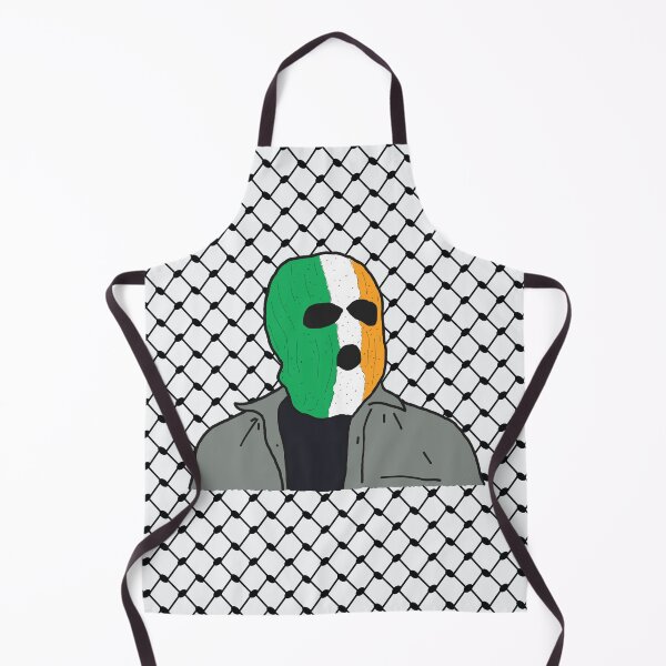 Item preview, Irish Flag / Keffiyeh Balaclava design - Kneecap Fans designed and sold by Melty Shirts.