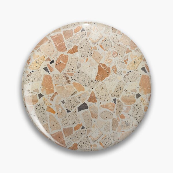 Artikelvorschau, Warmes Terrazzo-Steinmosaikmuster entworfen und verkauft von QuietBloom80.