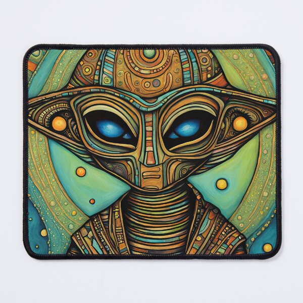 Item preview, Alien dressed as a Mummy for Halloween designed and sold by Colin Bentham.