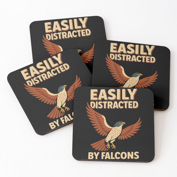 Item preview, Easily Distracted By Falcons Bird Watching designed and sold by LuminOrb.