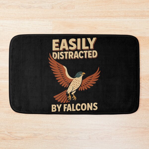 Item preview, Easily Distracted By Falcons Bird Watching designed and sold by LuminOrb.