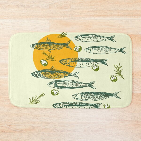 Item preview, Sardines with Olives and Herbs Sunset designed and sold by MaiZephyr.