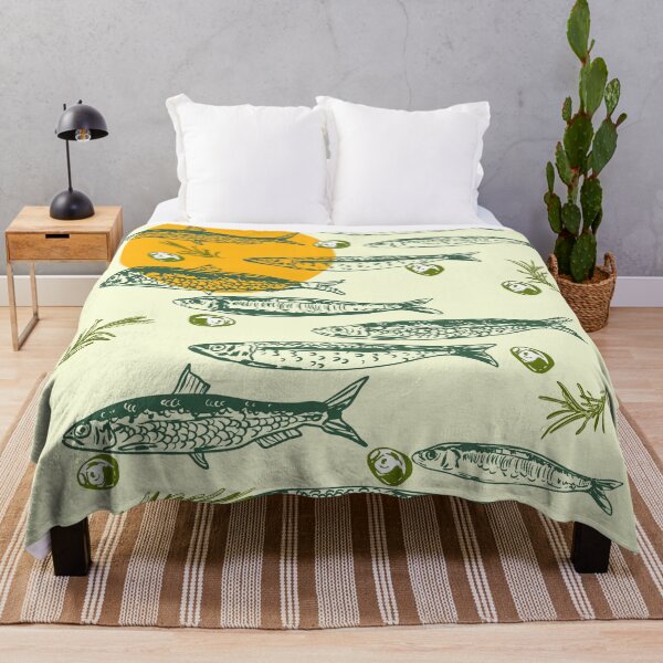 Item preview, Sardines with Olives and Herbs Sunset designed and sold by MaiZephyr.
