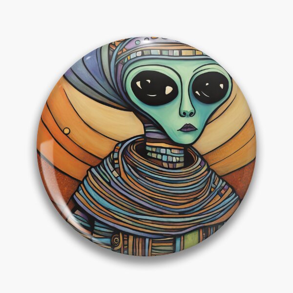 Item preview, Alien dressed as a Mummy for Halloween designed and sold by Colin Bentham.