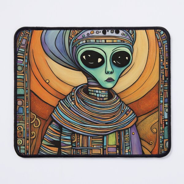 Item preview, Alien dressed as a Mummy for Halloween designed and sold by Colin Bentham.