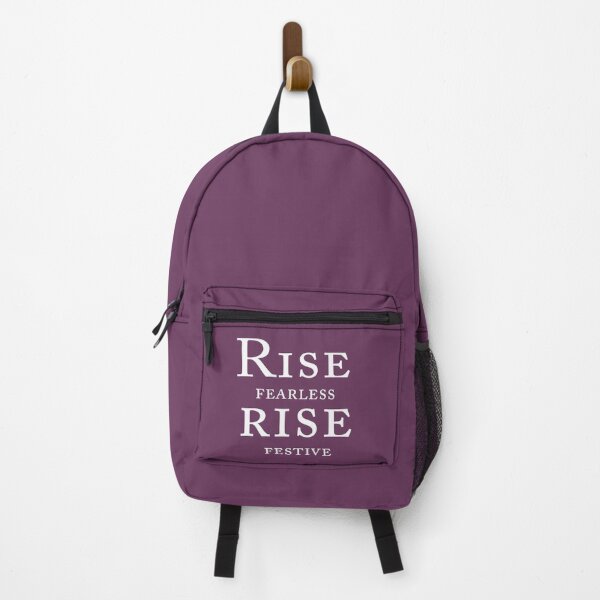 Item preview, Rise Fearless, Rise Festive – Bold Motivational Holiday Quote Design designed and sold by ArtNestVerse.