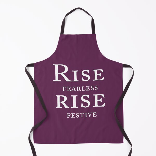 Item preview, Rise Fearless, Rise Festive – Bold Motivational Holiday Quote Design designed and sold by ArtNestVerse.