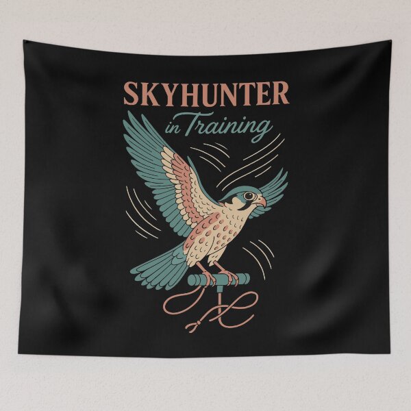 Item preview, Falcon Skyhunter In Training Falconry Birds designed and sold by LuminOrb.