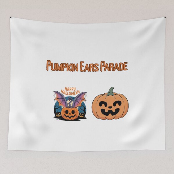 Item preview, Pumpkin Ears Parade designed and sold by Adrianzebrowski.