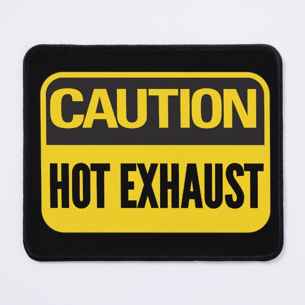 Item preview, Caution hot exhaust funny airplane pilot humor flight aviation vibes designed and sold by HumansStuck12.