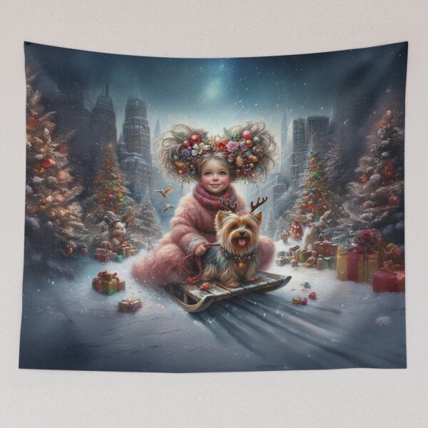 Item preview, Holiday Royalty on Sled Row designed and sold by The Digital Compass.