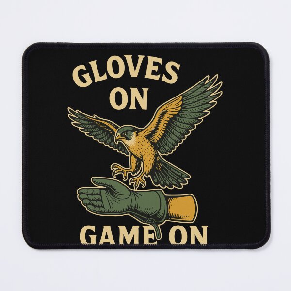 Item preview, Falcon Gloves On Game On Falconry Hunting Gear designed and sold by LuminOrb.