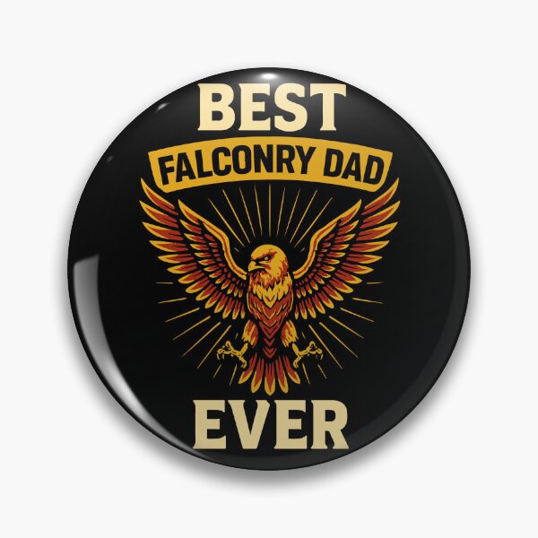 Item preview, Best Falconry Dad Ever Falcon Bird Design designed and sold by LuminOrb.