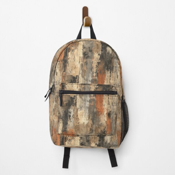 Item preview, Abstract earth-toned painting with a distressed grunge effect. designed and sold by Piotrek0001.