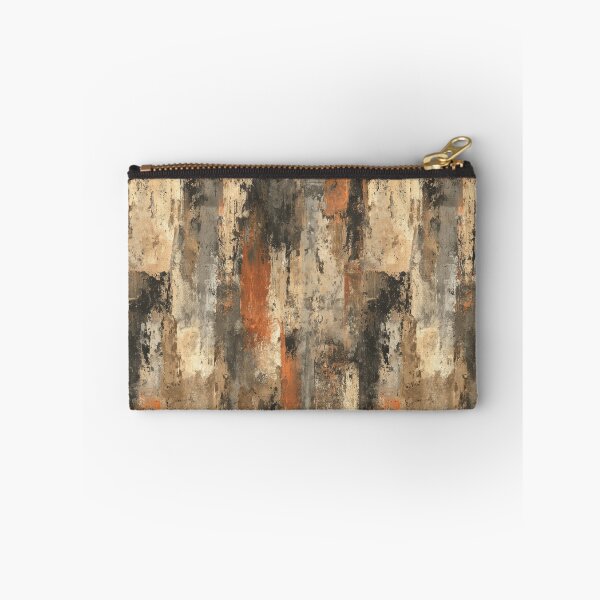 Item preview, Abstract earth-toned painting with a distressed grunge effect. designed and sold by Piotrek0001.