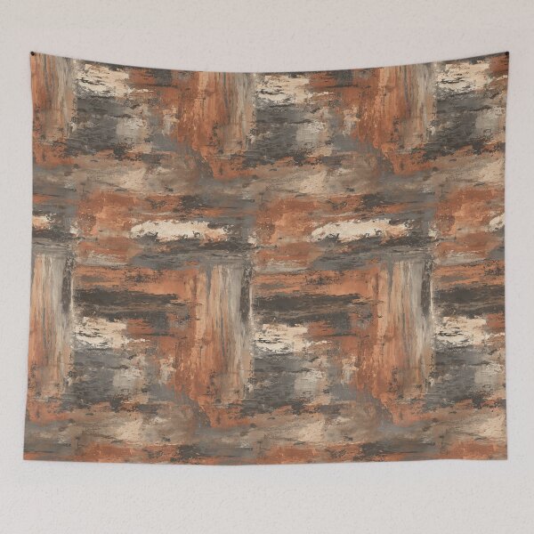 Item preview, Raw concrete wall with an artistic rust corrosion effect. designed and sold by Piotrek0001.
