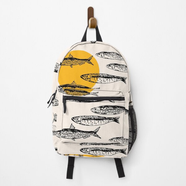 Item preview, Sardines Sunset Coastal Vintage designed and sold by MaiZephyr.