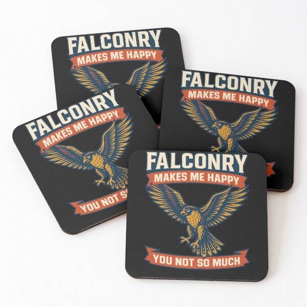 Item preview, Falconry Makes Me Happy You Not So Much falcon designed and sold by LuminOrb.