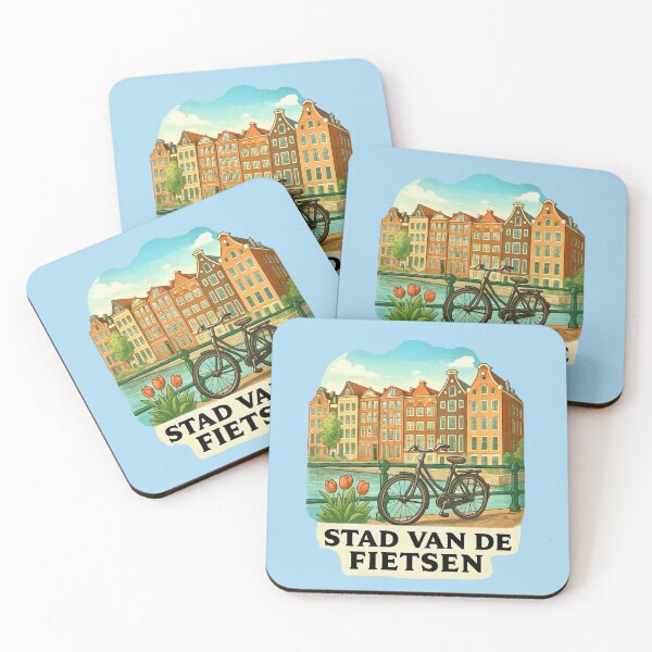 Item preview, Stad van de Fietsen - City of Bicycles | Amsterdam designed and sold by Myra365Art.