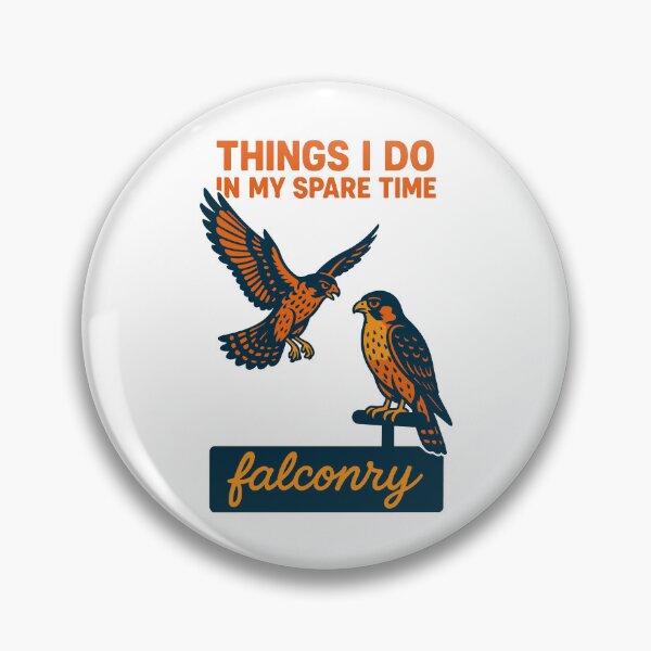 Item preview, Falcon Things I Do In My Spare Time Falconry designed and sold by LuminOrb.