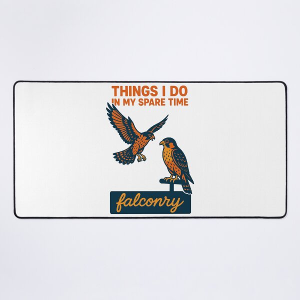 Item preview, Falcon Things I Do In My Spare Time Falconry designed and sold by LuminOrb.