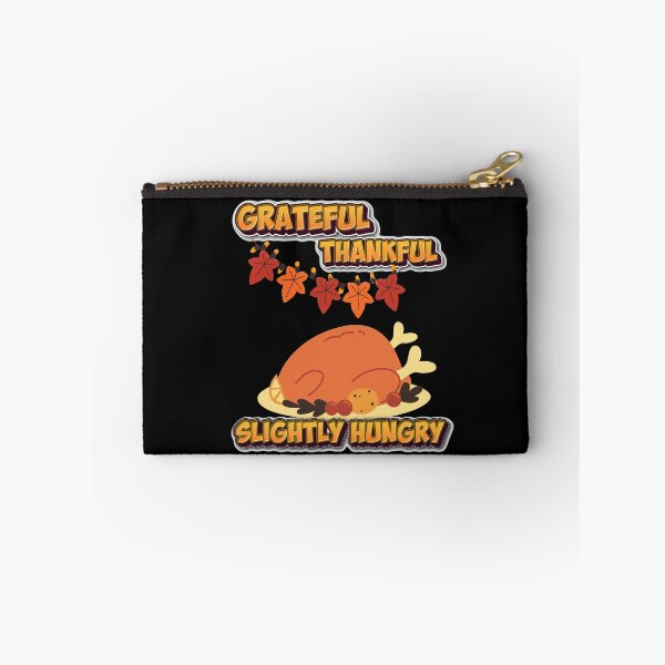 Item preview, Grateful Thankful Slightly Hungry | Agradecido, Hambriento | Grato, Faminto designed and sold by LenaBlueDesigns.