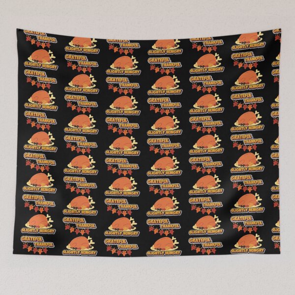Item preview, Grateful Thankful Slightly Hungry | Agradecido, Hambriento | Grato, Faminto designed and sold by LenaBlueDesigns.