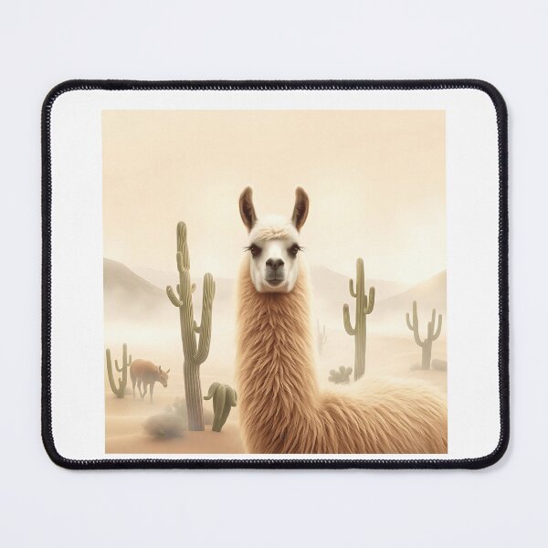 Item preview, Soft Sand Llama with Cactus Flow designed and sold by sharon1210.