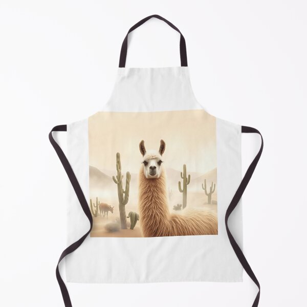 Item preview, Soft Sand Llama with Cactus Flow designed and sold by sharon1210.