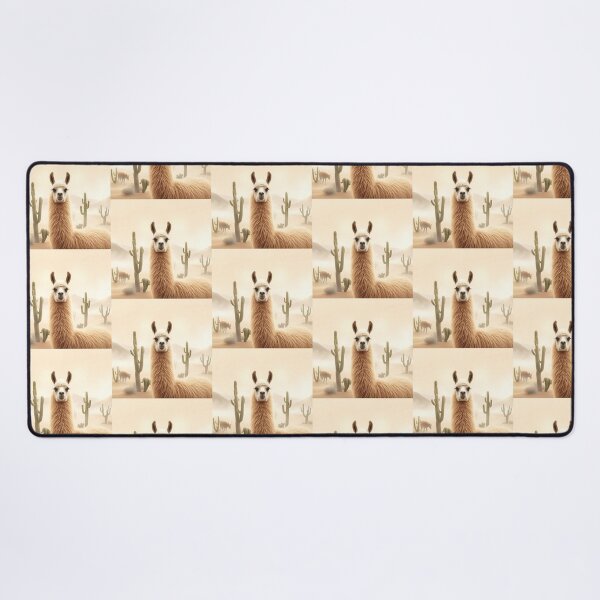 Item preview, Soft Sand Llama with Cactus Flow designed and sold by sharon1210.