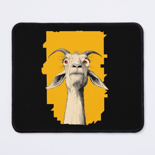 Item preview, Funny Goat Portrait designed and sold by Liededrom..