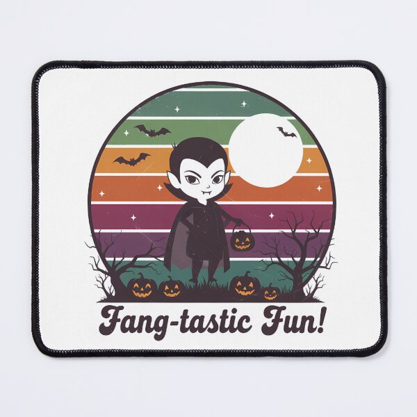 Item preview, Fang-tastic Fun Retro Vampire | Cute Vintage Halloween Gift designed and sold by LoliDesignShop.