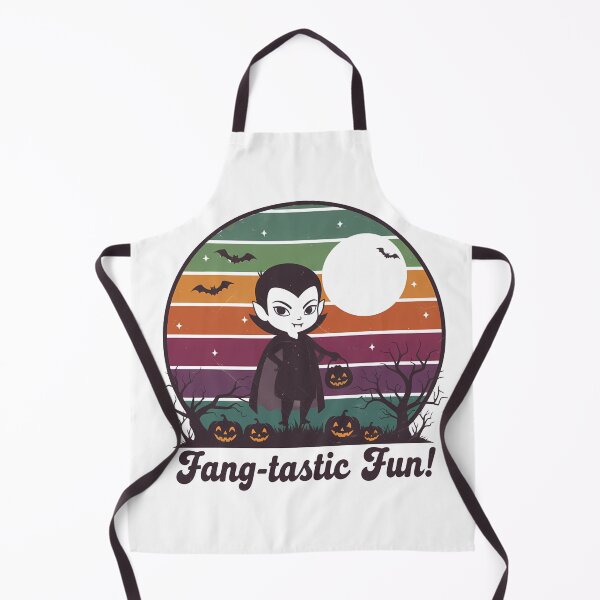 Item preview, Fang-tastic Fun Retro Vampire | Cute Vintage Halloween Gift designed and sold by LoliDesignShop.