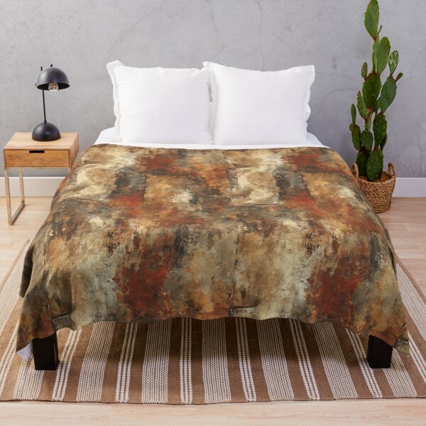 Item preview, Artistic aged wall in warm shades of rustic earth. designed and sold by Piotrek0001.