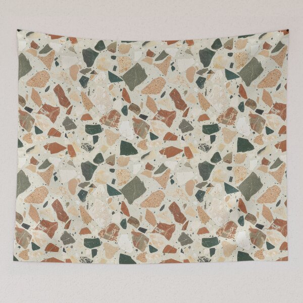 Item preview, Terracotta & Sage Terrazzo Pattern designed and sold by QuietBloom80.
