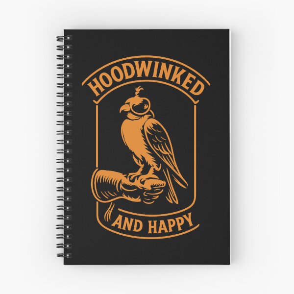 Item preview, Falcon Hoodwinked And Happy Falconry Birds Design designed and sold by LuminOrb.