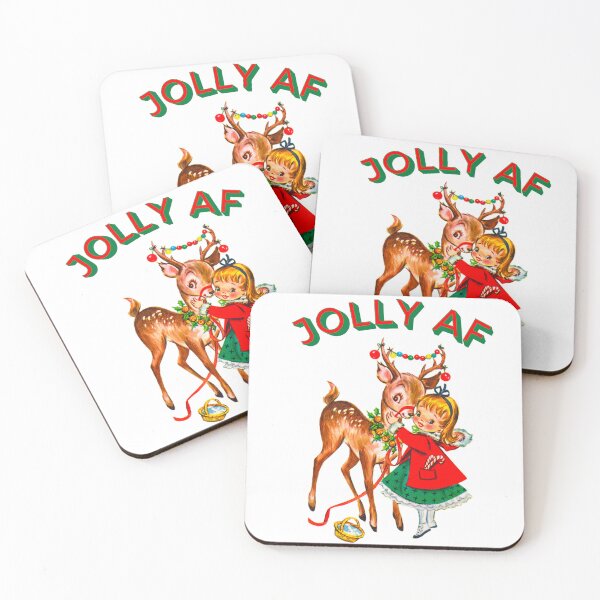 Item preview, Jolly AF Vintage Christmas designed and sold by Justdesignsco.