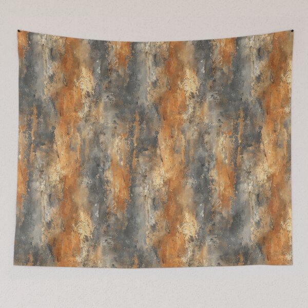 Item preview, Decayed wall texture with vertical cracks and rust stains. designed and sold by Piotrek0001.