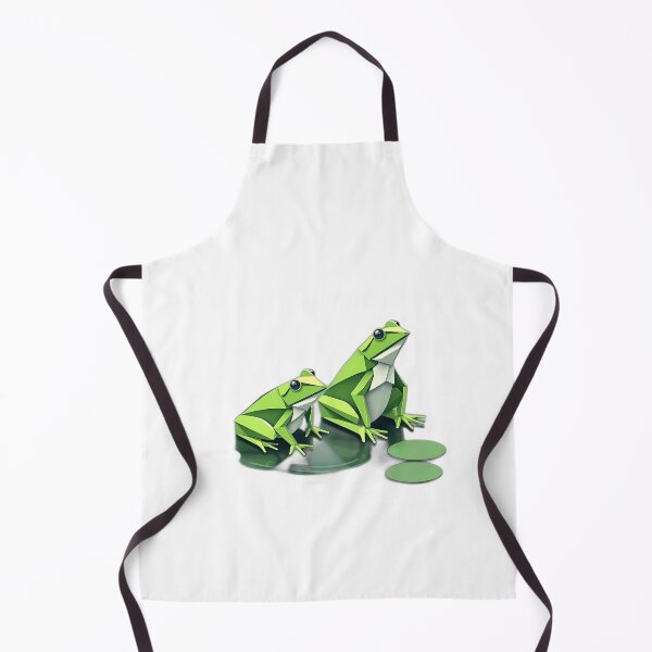 Item preview, Origami Frogs in Geometric Style designed and sold by sharon1210.