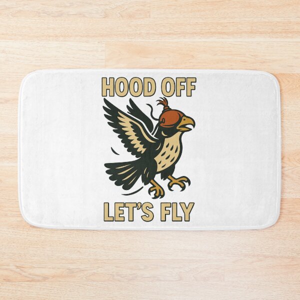 Item preview, Falcon Hood Off Let's Fly Falconry Birds Adventure designed and sold by LuminOrb.