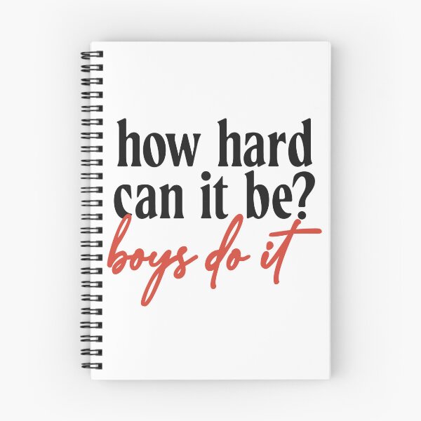 Item preview, How Hard Can It Be Boys Do It designed and sold by Justdesignsco.