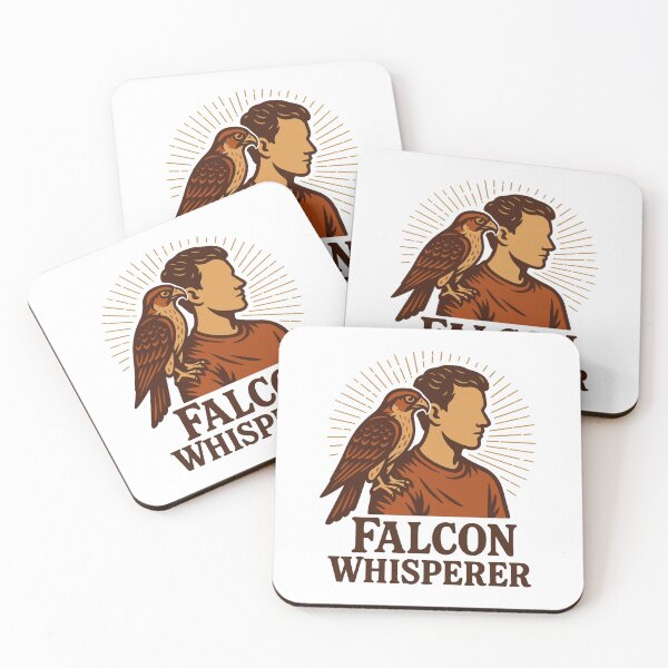 Item preview, Falcon Whisperer Falconry Birds Design designed and sold by LuminOrb.