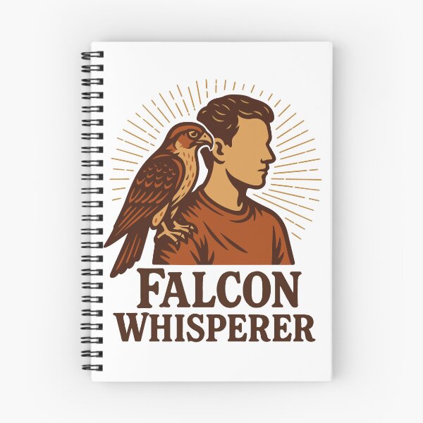 Item preview, Falcon Whisperer Falconry Birds Design designed and sold by LuminOrb.