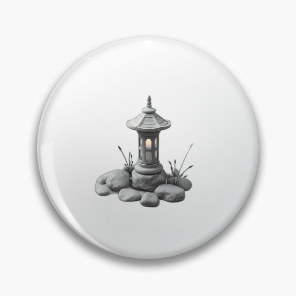 Item preview, Serene Stone Lantern and Smooth Stones designed and sold by sharon1210.
