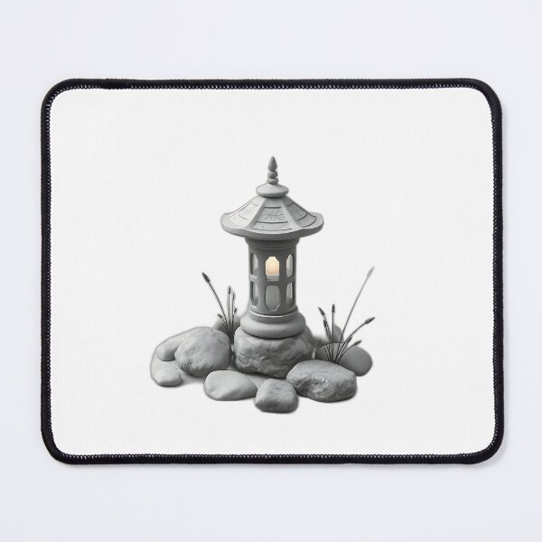 Item preview, Serene Stone Lantern and Smooth Stones designed and sold by sharon1210.