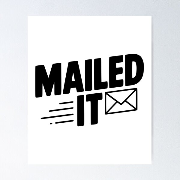 Item preview, Lo envié por correo designed and sold by Frank Ring.