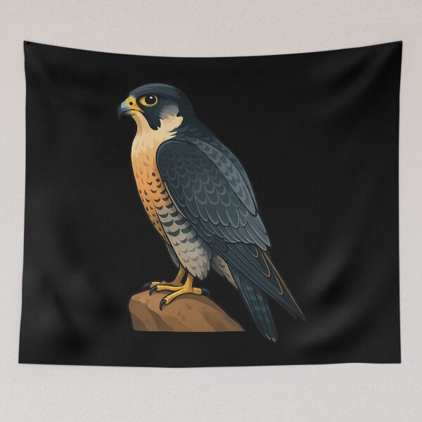 Item preview, Falconry Equipment Falcon Peregrine Design designed and sold by LuminOrb.